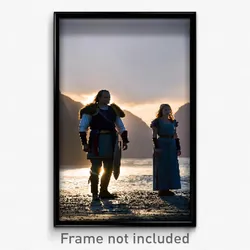 Pixel Art Poster - Average Middens (8 Bit Psychedelic Trippy Video Game Print)