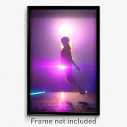 Pixel Art Poster - Showy Dream (8 Bit Psychedelic Trippy Weird Video Game Print)
