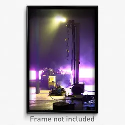 Pixel Art Poster - Electric Dump (8 Bit Psychedelic Trippy Video Game Print)