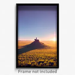 Pixel Art Poster - Uncommon Plains (8 Bit Psychedelic Trippy Video Game Print)