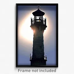 Pixel Art Poster - Neglected Belfry (8 Bit Psychedelic Trippy Video Game Print)