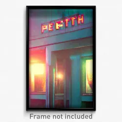 Pixel Art Poster - Noted Furth (8 Bit Psychedelic Trippy Weird Video Game Print)