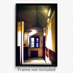 Pixel Art Poster - Vacant Cathouse (8 Bit Psychedelic Trippy Video Game Print)