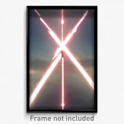 Pixel Art Poster - Electric Arrowslit (8 Bit Psychedelic Video Game Print)