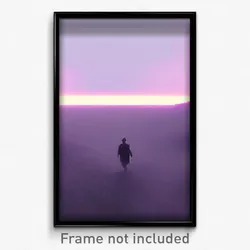 Pixel Art Poster - Thick Void (8 Bit Psychedelic Trippy Weird Video Game Print)