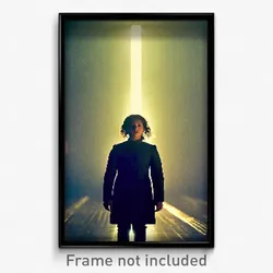 Pixel Art Poster - Familiar Darkness (8 Bit Psychedelic Trippy Video Game Print)