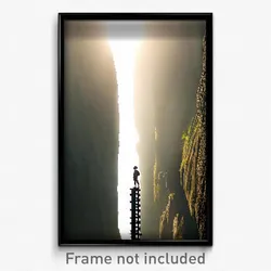 Pixel Art Poster - Valuable Bend (8 Bit Psychedelic Trippy Video Game Print)