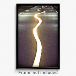 Pixel Art Poster - Muted Road (8 Bit Psychedelic Trippy Weird Video Game Print)