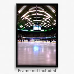 Pixel Art Poster - Evergreen Arena (8 Bit Psychedelic Trippy Video Game Print)