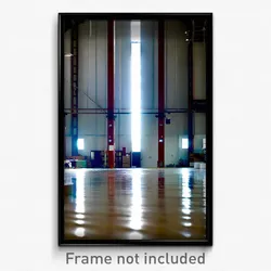 Pixel Art Poster - Hard To Find Warehouse (8 Bit Psychedelic Video Game Print)