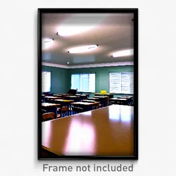 Pixel Art Poster - Immaculate Classroom (8 Bit Psychedelic Video Game Print)