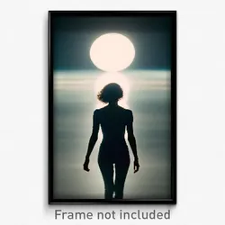 Pixel Art Poster - Graceful Void (8 Bit Psychedelic Trippy Video Game Print)