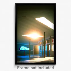Pixel Art Poster - Cool Hospice (8 Bit Psychedelic Trippy Video Game Print)