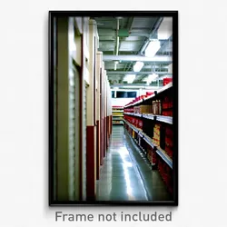 Pixel Art Poster - Classic Aisle (8 Bit Psychedelic Trippy Video Game Print)