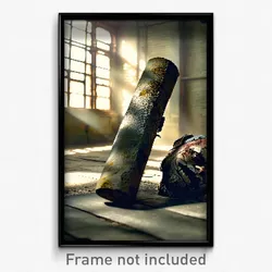 Pixel Art Poster - Aged Pound (8 Bit Psychedelic Trippy Weird Video Game Print)