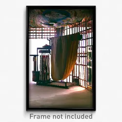 Pixel Art Poster - Worldly Drying Machine (8 Bit Psychedelic Video Game Print)