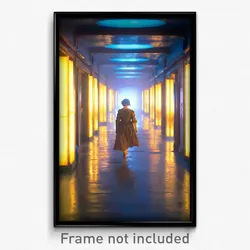 Pixel Art Poster - Modest Passage (8 Bit Psychedelic Trippy Video Game Print)