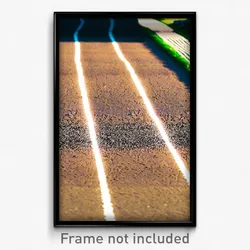 Pixel Art Poster - Puny Track (8 Bit Psychedelic Trippy Weird Video Game Print)