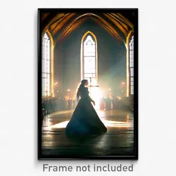 Pixel Art Poster - Perfect Friary (8 Bit Psychedelic Trippy Video Game Print)