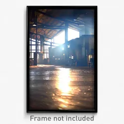 Pixel Art Poster - Worn Brewery (8 Bit Psychedelic Trippy Video Game Print)