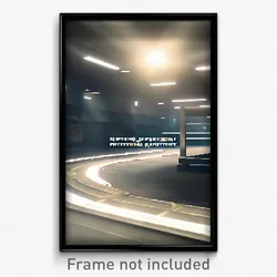 Pixel Art Poster - Superficial Repository (8 Bit Psychedelic Video Game Print)