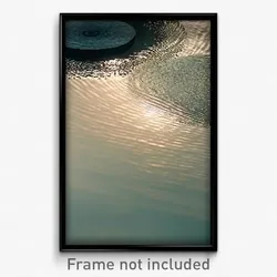 Pixel Art Poster - Circular Backwater (8 Bit Psychedelic Video Game Print)