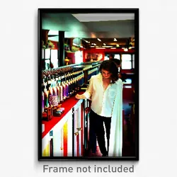 Pixel Art Poster - Cultured Haberdashery (8 Bit Psychedelic Video Game Print)