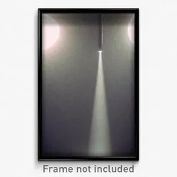 Pixel Art Poster - Gray Bight (8 Bit Psychedelic Trippy Weird Video Game Print)