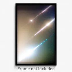 Pixel Art Poster - Massive Hyperspace (8 Bit Psychedelic Video Game Print)