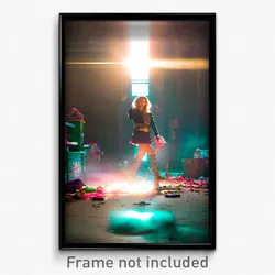 Pixel Art Poster - Zany Waste (8 Bit Psychedelic Trippy Weird Video Game Print)