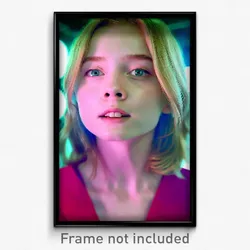 Pixel Art Poster - Measly Face (8 Bit Psychedelic Trippy Weird Video Game Print)