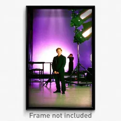 Pixel Art Poster - Musty Movie Studio (8 Bit Psychedelic Video Game Print)