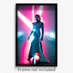Pixel Art Poster - Dazzling Slit (8 Bit Psychedelic Trippy Video Game Print)
