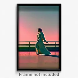 Pixel Art Poster - Acclaimed Track (8 Bit Psychedelic Trippy Video Game Print)