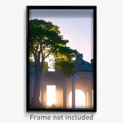 Pixel Art Poster - Unrealistic Demesne (8 Bit Psychedelic Video Game Print)