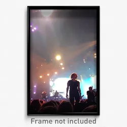 Pixel Art Poster - Vacant Concert (8 Bit Psychedelic Trippy Video Game Print)