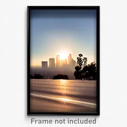 Pixel Art Poster - Smooth Los Angeles (8 Bit Psychedelic Video Game Print)