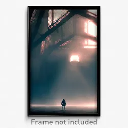 Pixel Art Poster - Familiar Abyss (8 Bit Psychedelic Trippy Video Game Print)