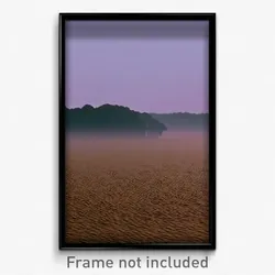 Pixel Art Poster - Nocturnal Flood Plain (8 Bit Psychedelic Video Game Print)