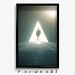 Pixel Art Poster - Infinite Hibernaculum (8 Bit Psychedelic Video Game Print)