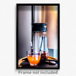 Pixel Art Poster - Unkempt Thai Tea (8 Bit Psychedelic Trippy Video Game Print)