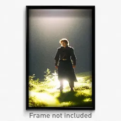 Pixel Art Poster - Familiar Glen (8 Bit Psychedelic Trippy Video Game Print)