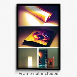 Pixel Art Poster - Unique Book (8 Bit Psychedelic Trippy Weird Video Game Print)