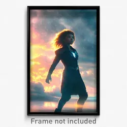 Pixel Art Poster - Beloved Storm (8 Bit Psychedelic Trippy Video Game Print)