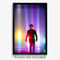Pixel Art Poster - Creative Dominion (8 Bit Psychedelic Trippy Video Game Print)