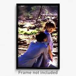 Pixel Art Poster - Rundown Kame (8 Bit Psychedelic Trippy Video Game Print)