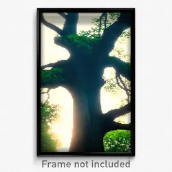 Pixel Art Poster - Standard Grove (8 Bit Psychedelic Trippy Video Game Print)