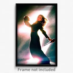 Pixel Art Poster - Dramatic Hold (8 Bit Psychedelic Trippy Video Game Print)