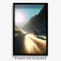 Pixel Art Poster - Neglected Pass (8 Bit Psychedelic Trippy Video Game Print)