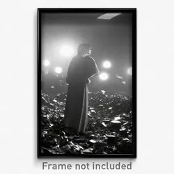 Pixel Art Poster - Colorless Dump (8 Bit Psychedelic Trippy Video Game Print)